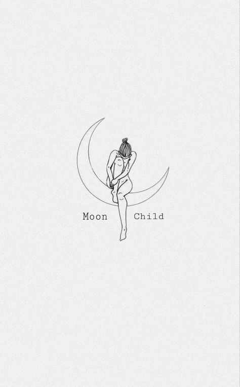 Moon Child Tattoo, Fnaf Tattoo, Planet Tattoo, Self Love Tattoo, Bts Tattoos, Stylist Tattoos, Line Art Tattoos, Discreet Tattoos, Spine Tattoos