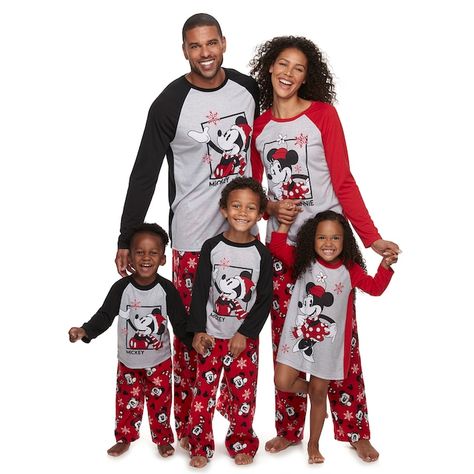 Disney's Mickey & Minnie Mouse Family Pajamas Collection by Jammies For Your Families Christmas Portrait, Mickey Mouse Pajamas, Quiet Morning, Minnie Mouse Christmas, Matching Family Christmas Pajamas, Family Pajama Sets, Disney Pajamas, Mickey Mouse Minnie Mouse, Mouse Christmas