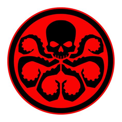 Hydra Marvel, Hail Hydra, Photo Clipart, Film Anime, Super Soldier, Red Skull, 80s Cartoons, Cartoon Logo, Cthulhu