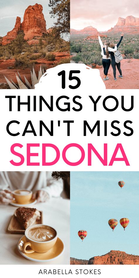 Planning the perfect trip to Sedona, Arizona? Read this post for all the best things to do in Sedona! — sedona travel guide | sedona things to do | sedona aesthetic | sedona photography | sedona outfits | sedona itinerary | sedona vacation | sedona hikes Sedona Must See, Sedona Must Do, 1 Day In Sedona, Sedona Arizona Things To Do In February, Sedona Day Trip, Sedona Nightlife, Sedona Arizona Things To Do In November, Sedona Girls Weekend, What To Wear In Sedona In October