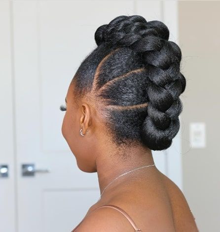 Freeze Gel Updo Hairstyle Black Hair Updo Hairstyles Black Hair, Freeze Hairstyles, Hairstyle Black Hair, Frozen Hairstyles, Black Hair Makeup, Hairstyle Black, Trendy Updos, Hairstyles Black Hair, Hairstyles For Black Hair