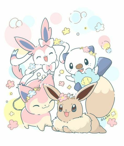 Character Design Ideas, Character Design Anime, Pokemon Eeveelutions, Cute Pokemon Pictures, Pokemon Images, Pokemon Eevee, Pokemon Comics, Pokémon Master, Cute Pokemon Wallpaper