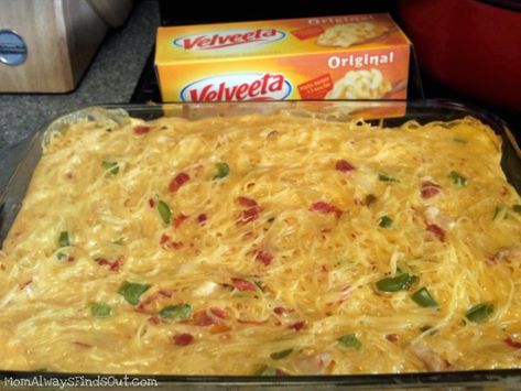 Velveeta Rotel Chicken Spaghetti Recipe Chicken Rotel Spaghetti, Rotel Chicken Spaghetti Recipe, Rotel Chicken Pasta, Rotel Spaghetti, Chicken Spaghetti Velveeta, Velveeta Chicken, Chicken Rotel, Velveeta Rotel, Rotel Chicken