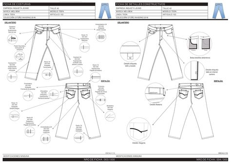 Tech Pack | Denim jeans on Behance Denim Tech Pack, Jeans Tech Pack, Myp Design, Collection Moodboard, Sewing Jeans, Technical Drawings, Tech Pack, Japanese Denim, Denim Details