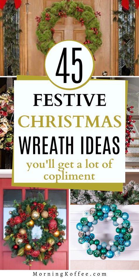 Festive Wreath, Deck The Halls, Wreath Crafts, Beautiful Wreath, Festive Christmas, Christmas Wreaths, Christmas Crafts, Finding Yourself, Christmas Gifts