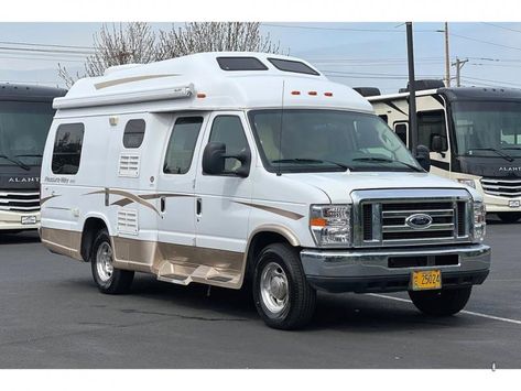 Used 2010 Pleasure-Way Excel TD Motor Home Class B at Johnson RV | Sandy, OR | #21037BC Class B Rv Vans, Rv Vans, Motor Homes For Sale, Class B Rv, Gas Generator, Motor Home, Cassette Player, Night Table, Rvs For Sale