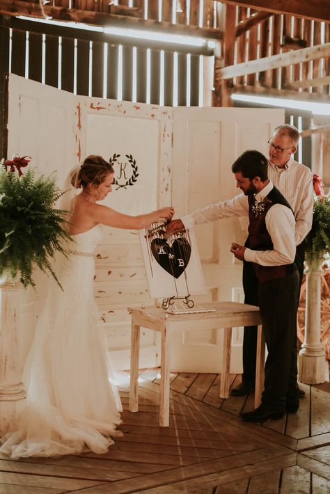 Unity / paint ceremony Unity Ideas For Wedding, Wedding Unity Ideas, Ecclesiastes 4 12, Ideas For Wedding Ceremony, Unity Ideas, Hopelessly Romantic, Wedding Ceremony Unity, Paper Rings, Wedding Roles