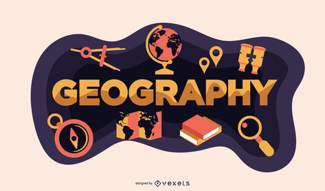 Geography Lettering #AD , #ad, #affiliate, #Lettering, #Geography Geography Stickers, Geography Illustration, Geography Design, Travel Brochure Design, Geography Project, History Illustration, Letter Wallpaper, Subject Labels, Unique Typography