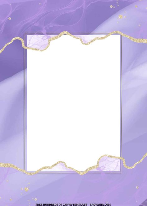 Bday Invitation Cards Template, Blank Birthday Cards Template, Purple Invitation Card Template, Purple Birthday Party Theme, Purple Birthday Background, Birthday Invitation Card Template Blank, Purple Party Invitations, Purple Invitation Card, Purple Template Background