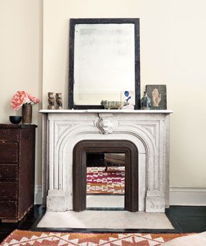 Here are five easy ideas to spark your imagination and turn the black hole that is an empty fireplace into a visual treat. Unused Fireplace Ideas, Empty Fireplace Ideas, Empty Fireplace, Hearth Ideas, Unused Fireplace, Fireplace Modern Design, Room Redecorating, Faux Fireplace Mantels, Fireplace Decorations