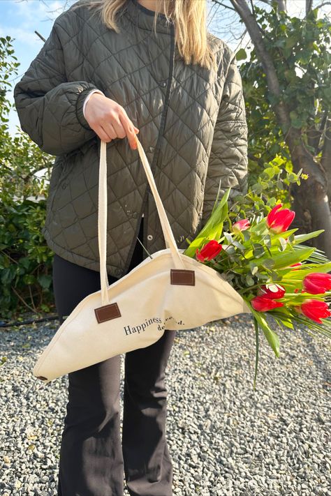 Floral Bag Flower Carrier Bag, Street Style Outfits Men, Floral Bags, Flower Bag, Outfits Men, Carrier Bag, Street Style Outfit, Style Outfits, Carry On Bag