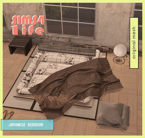 Japanese bedroom | Sims41ife Sims 4 Kotatsu Cc, Sims 4 Futon Cc, Sims 4 Futon, Sims 4 Japanese Cc Furniture, Sims 4 Cc Japanese Furniture, Japanese Cc Sims 4, Sims 4 Korean Cc Furniture, Sims 4 Japanese Cc, Japan Bedroom