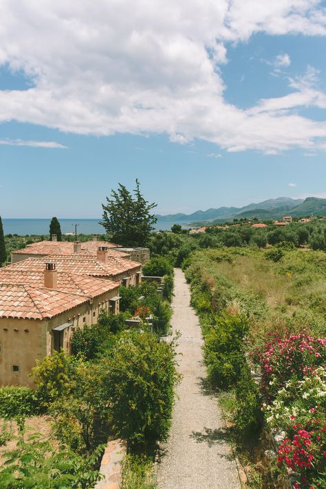 Greece Village Aesthetic, Greece Homescreen, Greek Village Aesthetic, Greek Countryside Aesthetic, Rural Greece, Greek Countryside, Balkan Culture, Corinth Greece, Greece Countryside