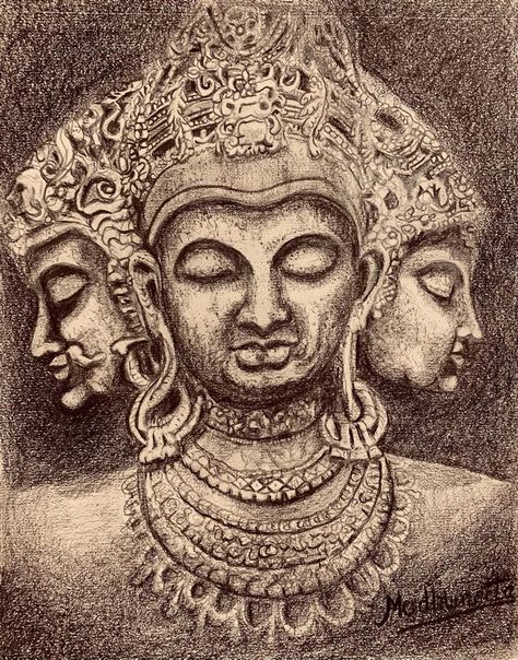 Brahma Vishnu Shiva, Vishnu And Shiva, Sanatana Dharma, Tibetan Art, Ancient Sculpture, Religious Art, Earth Day, Shiva, We Need