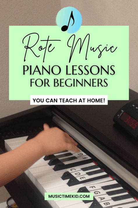 Piano lessons for beginners start at the very beginning. In a first piano lesson, rote music gets kids playing songs quickly! Beginning Piano For Kids, Keyboard Lessons For Beginners, Piano Music For Kids, Piano Exercises, Beginning Piano, Piano Tips, Dance Activities, Popular Piano Sheet Music, Piano Play