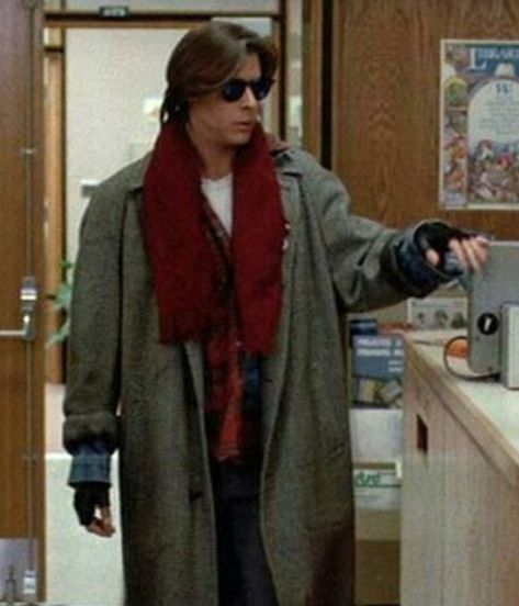 Breakfast Club Inspired Outfits, Bender Breakfast Club, Breakfast Club Tattoo, John Bender, Breakfast Club Movie, Judd Nelson, Brat Pack, Black And White Coat, Girl Interrupted