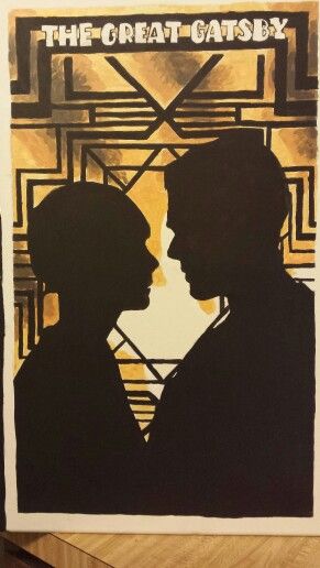 The Great Gatsby custom painting The Great Gatsby Painting, Gatsby Silhouette, Gatsby Painting, Gatsby Drawing, The Great Gatsby, Gatsby, Art Drawings Simple, Custom Paint, Art Sketchbook