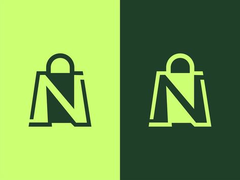 N + shopping bag Logo Design by Mahjabin Afrin on Dribbble Bag Logo Design, Shopping Bag Logo, Bag Brand Logo, Shopping Logo, Bag Logo, Square Logo, Hand Drawn Logo, Branding Mood Board, Logo Gifts