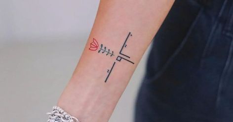 Basic Tattoos, Tatoo Inspiration, Coffee Tattoos, Map Tattoos, Unique Flags, Flag Tattoo, Arabic Tattoo, Lettering Styles, Bright Ideas