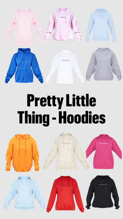 Pretty Little Thing Hopdies #prettylittlethingshoodies #prettylittlethings Little Things, Jumper, Clothes