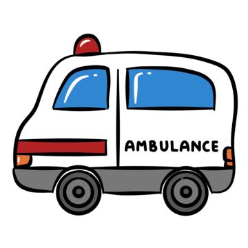 Cartoon Ambulance, Ambulance Drawing, Ambulance Illustration, Ambulance Cartoon, Ambulance Pictures, Car Doodle, Drawing Transparent, Background Car, Wing Drawing