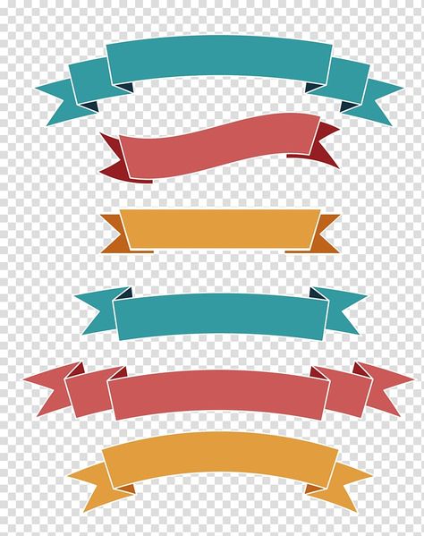 Ribbon Transparent Background, Ribbon Transparent, Ribbon Illustration, Ribbon Label, Banner Sticker, Promotional Stickers, Happy Birthday Illustration, Banner Png, Red Textiles