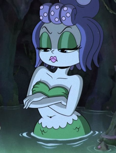 Cala Maria Cuphead, Maria Cuphead, Cuphead Oc, Cala Maria, Cuphead Game, The Cuphead Show, Cuphead And Mugman, Cuphead Show, Cup Head