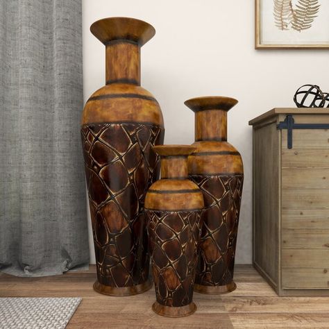 Large Floor Vase Decor, Afrohemian Style, Big Floor Vases, Tall Floor Vase, Floor Vase Decor, Large Floor Vase, Natural Vibes, Tall Floor Vases, Floor Vases