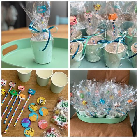 Diy Eid Gifts, Return Gifts For Kids, Birthday Return Gifts, Church Easter Decorations, Crafts Easter, Diy Gift Set, Party Favors For Kids Birthday, Hand Crafts For Kids, Easter Decorations Dollar Store