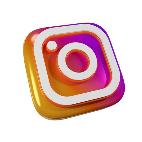 Glossy Instagram 3D Render Icon Canva Icon, Logo Instagram, Graphic Shapes Design, Instagram Icon, Cute Backgrounds For Phones, Image 3d, Typography Poster Design, Instagram Ideas Post, Background Wallpaper For Photoshop