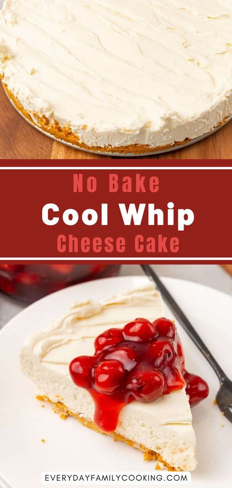 Cheesecake With Cool Whip, Holiday Cheesecake Recipes, Quick Cheesecake, Strawberry Cheesecake Bites, Desserts With Few Ingredients, Easy No Bake Cheesecake, Sweet Breakfast Treats, Baked Cheesecake Recipe, Best Low Carb Recipes