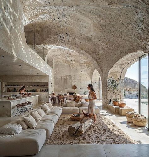 Wabi Sabi Living Room, Wabi Sabi Living, Earthship, I Want To Travel, Dream House Interior, Dream House Decor, Wish List, House Inspo, Dream Home Design