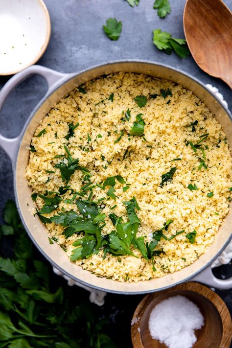 Herb Couscous Recipes, Savory Couscous Recipes, Garlic Couscous Recipes, Herbed Couscous, Greek Couscous, Herb Couscous, Smoked Beef Short Ribs, Couscous Recipe, Couscous Recipes