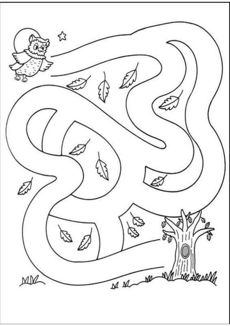 Paper Activities, Mazes For Kids Printable, Maze Worksheet, Farm Preschool, Preschool Tracing, Mazes For Kids, Kids Worksheets Preschool, Free Preschool Worksheets, Activity Sheets For Kids