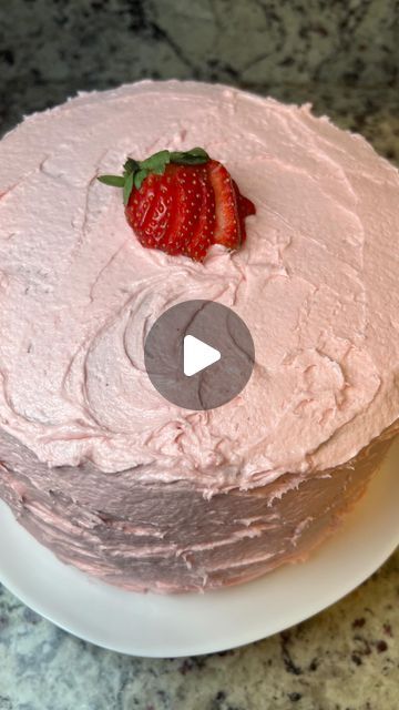 Carlena Davis | Southern Food Content Creator on Instagram: "Happy Sunday IG fam! What dishes are apart of your childhood memories? For me, it going “down home” to Trenton, NC to the church my dad grew up in and having a slice of strawberry cake. 
Below is the recipe on how I make mine. 

. 1 box of white cake mix 
• 1 3oz box of strawberry gelatin 
• 4 eggs
• 1/2 cup of vegetable oil 
  1/2 cup of sugar
• 1/2 cup of milk 
• 1/2 cup of fresh strawberries, chopped 
1/3 cup of all purpose flour 

Combine all ingredients in a mixing bowl and mix well for 2-3 minutes. 

Pour into greased cake pans. *If you are using 8 inch cake pans, the batter will fit into three. If you are using a 9 inch, the batter will only fit two. **Double the recipe if you want three full cake layers** 

Bake on 350 fo Slice Of Strawberry Cake, Strawberry Gelatin, Food Content Creator, 8 Inch Cake, Cup Of Milk, Cake Layers, Food Content, Southern Food, White Cake Mixes