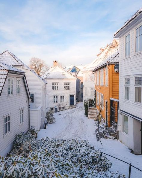 Az összes bejegyzés • Instagram Bergen Norway Winter, Norway Bergen, Norway House, Norway Winter, Bergen Norway, European House, Ready For Christmas, Zermatt, Winter Scenes