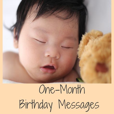 Happy Full Moon Baby Wishes―What to Write in One Month Birthday Card 1 Month Old Quotes, Happy One Month Baby, 1 Month Birthday, One Month Birthday, Baby Birthday Wishes, Baby Birthday Quotes, Happy 1 Month, Baby Full Moon