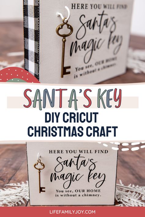 Cricut Christmas Ideas: Santa Santa Keys Ideas Diy, Santa Was Here Ideas Diy, Santas Magic Key Diy, Santa Keys Ideas, Santa Sayings, Keys Ideas, Festival Crafts, Christmas Bazaar Crafts, Santa's Key