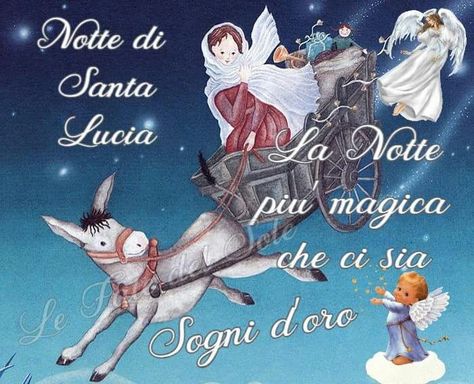 notte santa Lucia Santa Lucia, Good Night Quotes, Novelty Christmas, Christmas Ornaments, Holiday Decor, Instagram Posts, Movie Posters, Christmas, Instagram