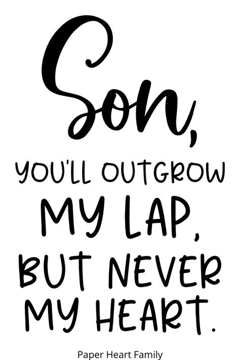 Quotes about little boys growing up. Short, cute quotes that moms will love. All of the best inspirational quotes in one place! Click for 37 little boy quotes. Mom Son Quotes Short, Short Quotes For Son From Mom, Mother And Son Quotes Short, My Little Boy Quotes, Son Quotes From Mom Short, Mother Son Quotes Short, Son Quotes Short, Mother Of Boys Quotes, My Boys Quotes