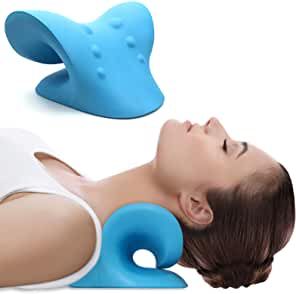 Amazon.ca : REARAND Neck and Shoulder Relaxer Neck Pain Relief and Neck Support Shoulder Relaxer Massage Traction Pillow Chiropractic Pillow for Pain Relief Management and Cervical Spine Alignment Neck Stretch Neck Hump, Neck Stretcher, Neck Traction, Spine Alignment, Neck Problems, Forward Head Posture, Cervical Traction, Traction Device, Cervical Pillows