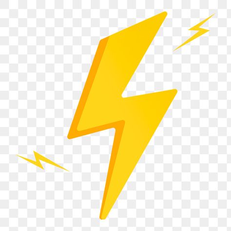 Lightning Bolt Background, Cute Lightning Bolt, Lightning Bolt Logo Design, Lightning Transparent Background, Flash Lightning Bolt, Meteorology, Kids Icon, Lightning Bolt, Logo Sticker