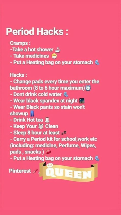 Period Health, Period Tips, 1000 Lifehacks, Healthy Period, Period Problems, Life Hacks Every Girl Should Know, Period Kit, Period Hacks, Hacks Every Girl Should Know