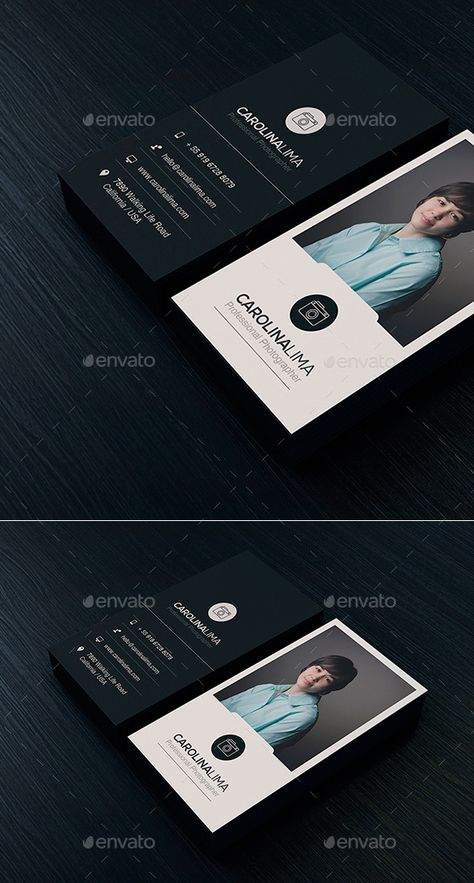 Business Card Template #design #print Download: http://graphicriver.net/item/business-card-vol-28/11777848?ref=ksioks Photographer Card, Identity Card Design, Employee Id Card, Employees Card, Photography Simple, Photo Business Cards, Best Website Design, Virtual Card, Vertical Business Cards