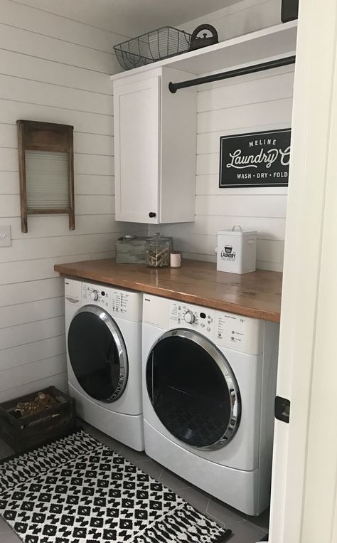 Laundry Quotes, Starter Homes, Landry Room, Organization Laundry, Laundy Room, Tahoe Cabin, Laundry Room Ideas Small Space, Small Laundry Room Makeover, House Addition