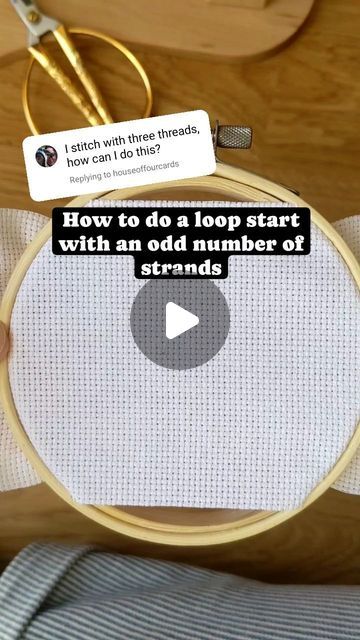 33K views · 1.9K likes | Cross stitch patterns with snark and sass on Instagram: "Now I know it seems like this shouldn't work, but it really does! 😯 Not sure when to use it or why it's useful? Here are my top two scenarios:  ☝️ When backstitching with one strand, ESPECIALLY when I'm doing text in the middle of a design with no cross stitches nearby to bury the thread  ✌️ When stitching with three strands on 14 count, again usually when I don't have nearby stitches to easily bury the thread  When I first learned this I thought, "there's no way this will actually stay secure, my thread will just be loose on the back," but it really does lock down!🔒 I've pulled and tugged and closely visually inspected many times just to be sure 😂  Have you done this before? Will you try it now? . . . . . Loop Start Cross Stitch, Pin Stitch Cross Stitch, Cross Stitch Techniques, How To Cross Stitch For Beginners, How To Cross Stitch, Cross Stitch Tips, Beginner Cross Stitch, Natural Headache, Cross Stitch Beginner