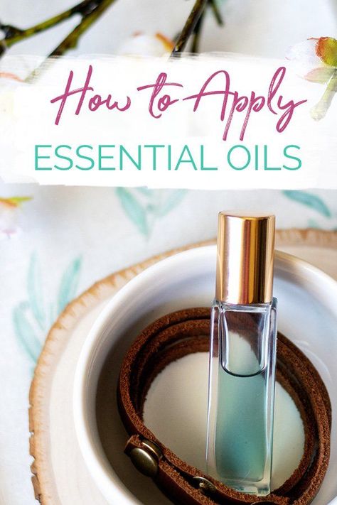 How to Apply Essential Oils Topically - Are You Doing it Right? #essentialoils #cleanbeauty #essentialoilblends Oily Chic, Where To Apply Essential Oils, Essential Oil Roller Bottle Recipes, Roller Bottle Recipes, Essential Oils For Beginners, Diluting Essential Oils, Essential Oil Roller Balls, Not Feeling Well, Essential Oil Education