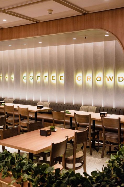 Coffee Crowd at Sun Plaza Medan - Metaphor Interior Architecture Heavy Meals, Modern Coffee Shop, Retail Office, Modern Restaurant Design, Industrial Cafe, Cafe Concept, Architecture Portfolio Design, M Design, Home Coffee Bar