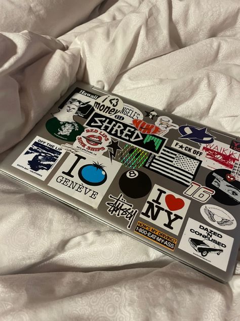 Macbook, Mac, Laptop, Bed, White