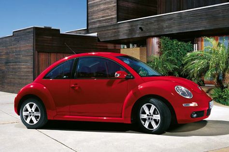 Red Volkswagen Beetle, Red Cars, Vw New Beetle, Bug Car, Volkswagen New Beetle, Volkswagen Bug, Beetle Car, Vw Vintage, New Beetle